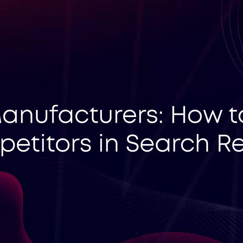 PPC Ads for Manufacturers