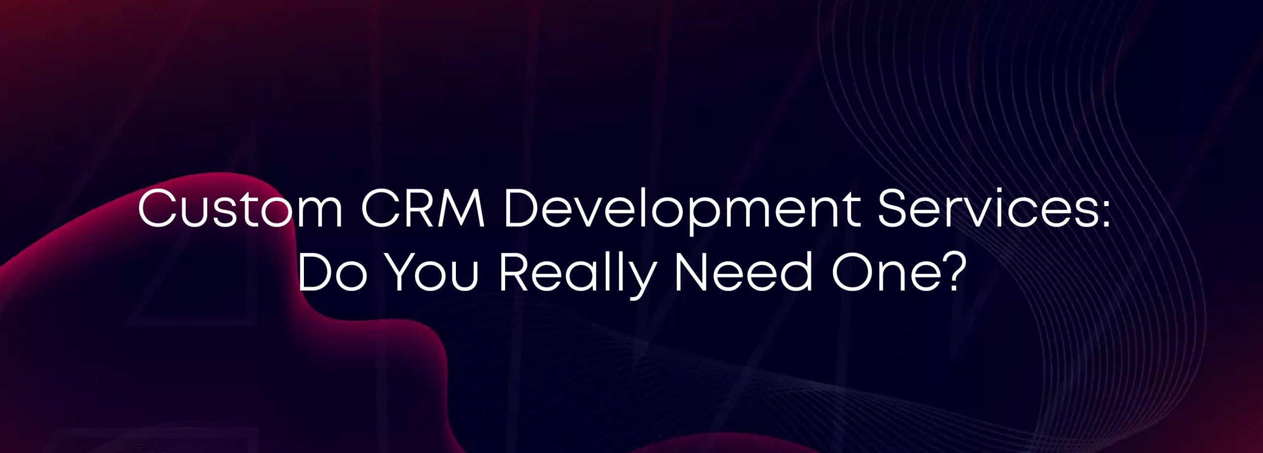 custom crm